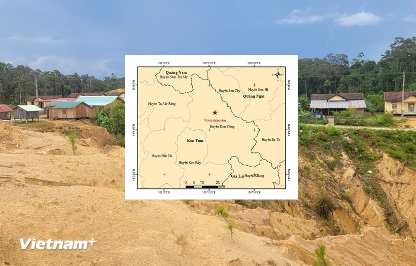 động đất ở tỉnh KonTum