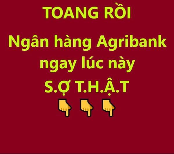 Ngân hàng Agribank ngay lúc